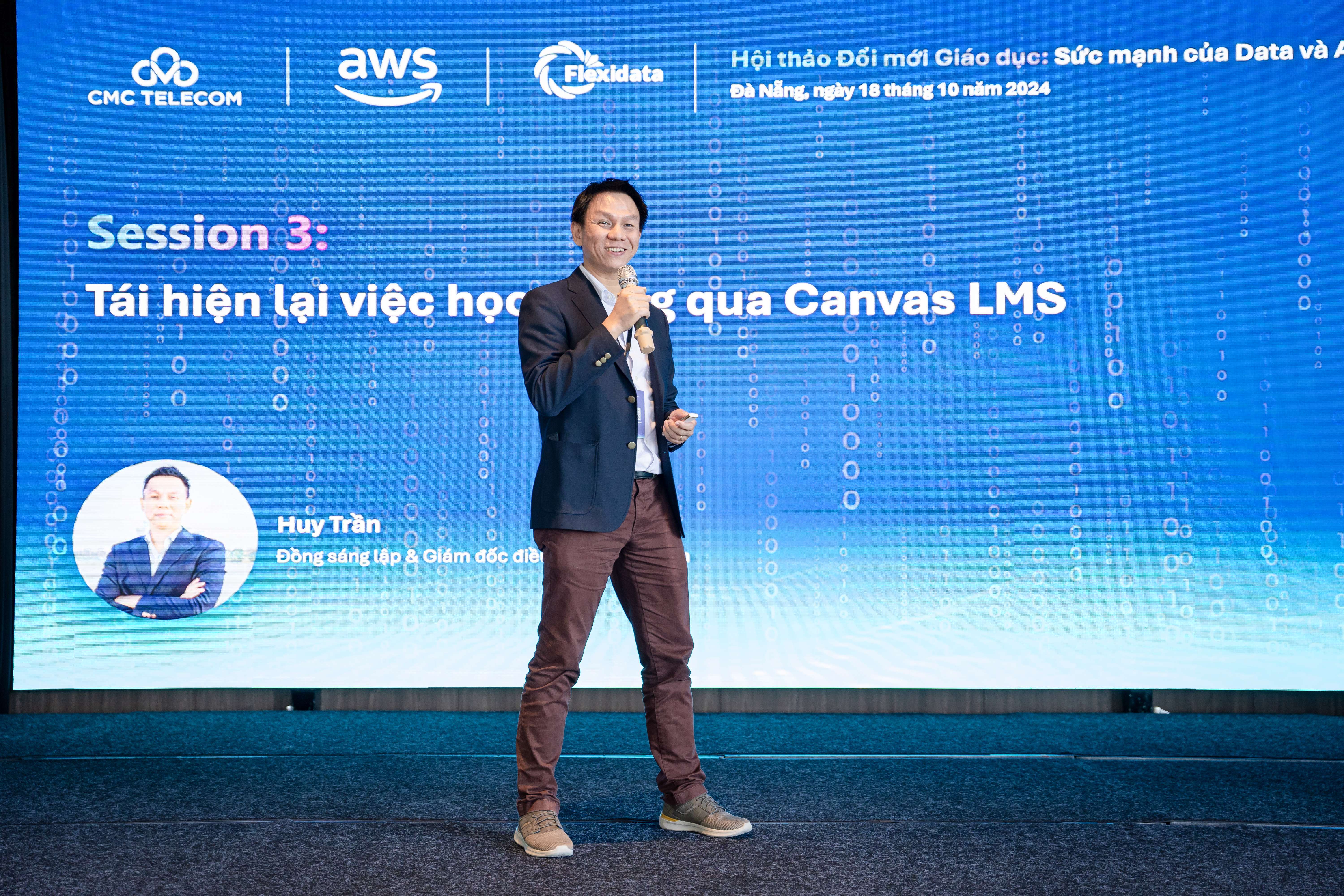 Huy Tran Flexidata event with Canvas LMS at Viet Nam
