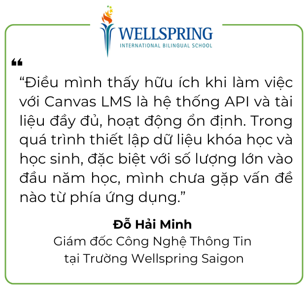 Testimonial Wellspring Saigon v2.0
