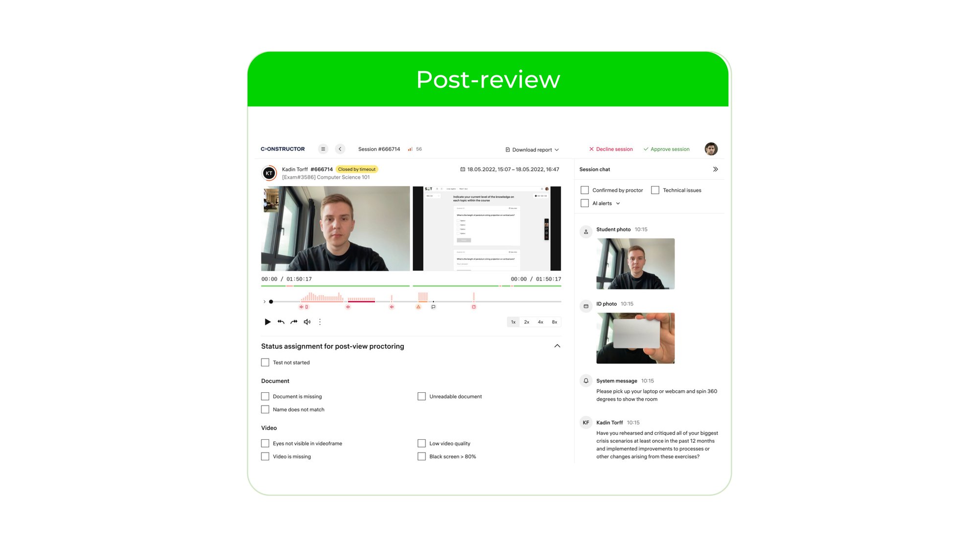 Xem lai phien thi sau khi danh gia_Proctor Xem lai phien thi sau khi danh gia_Proctor