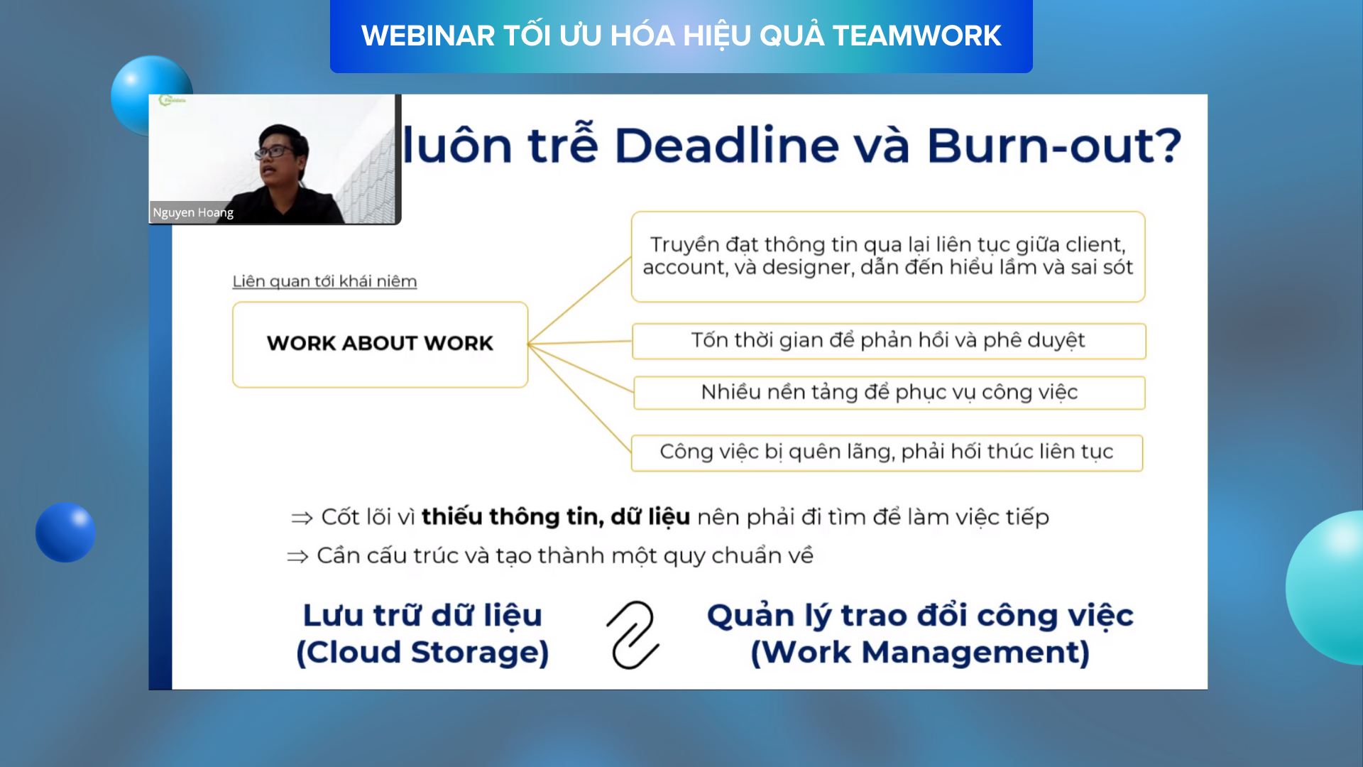 Tối ưu hiệu quả teamwork - recap