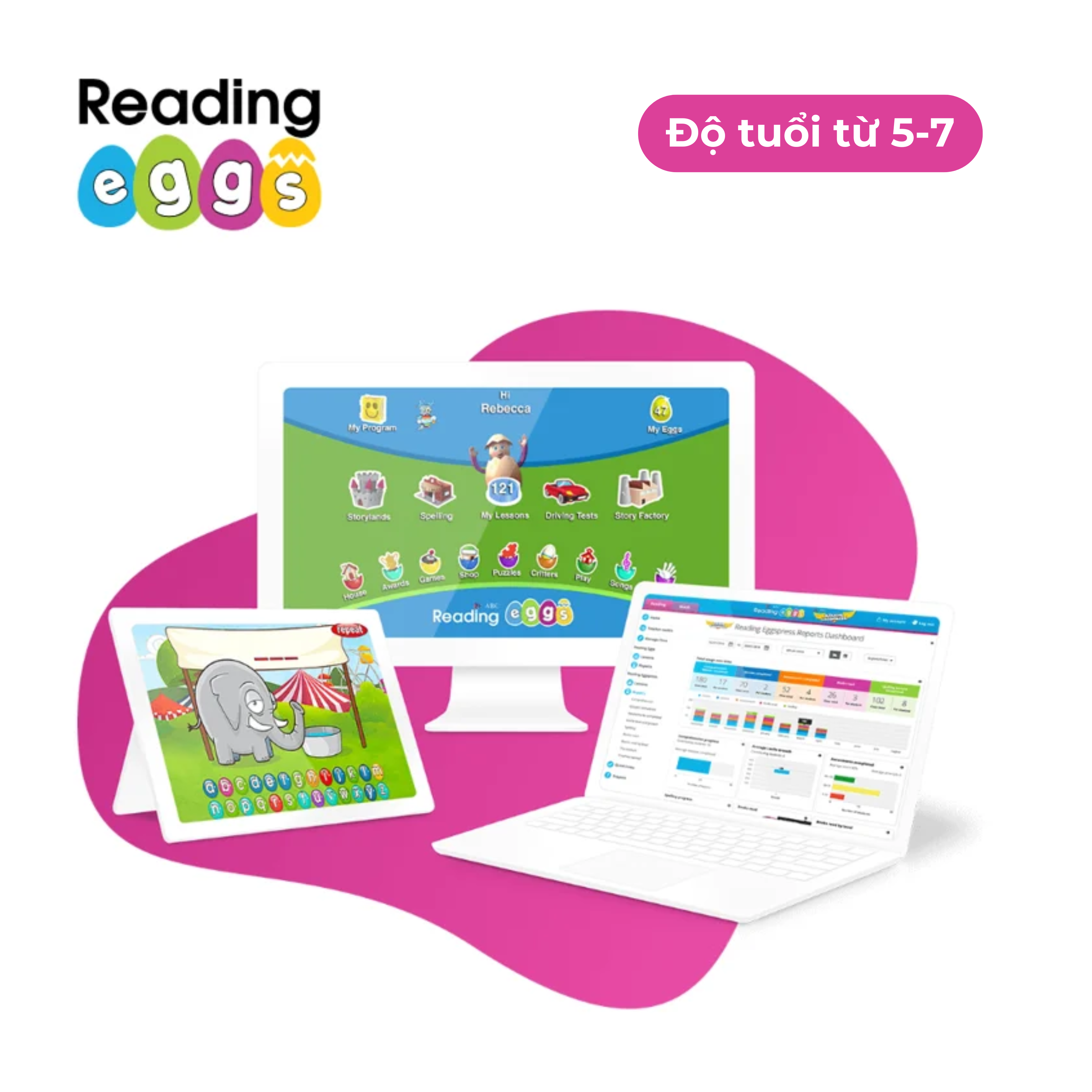 Overview reading eggs