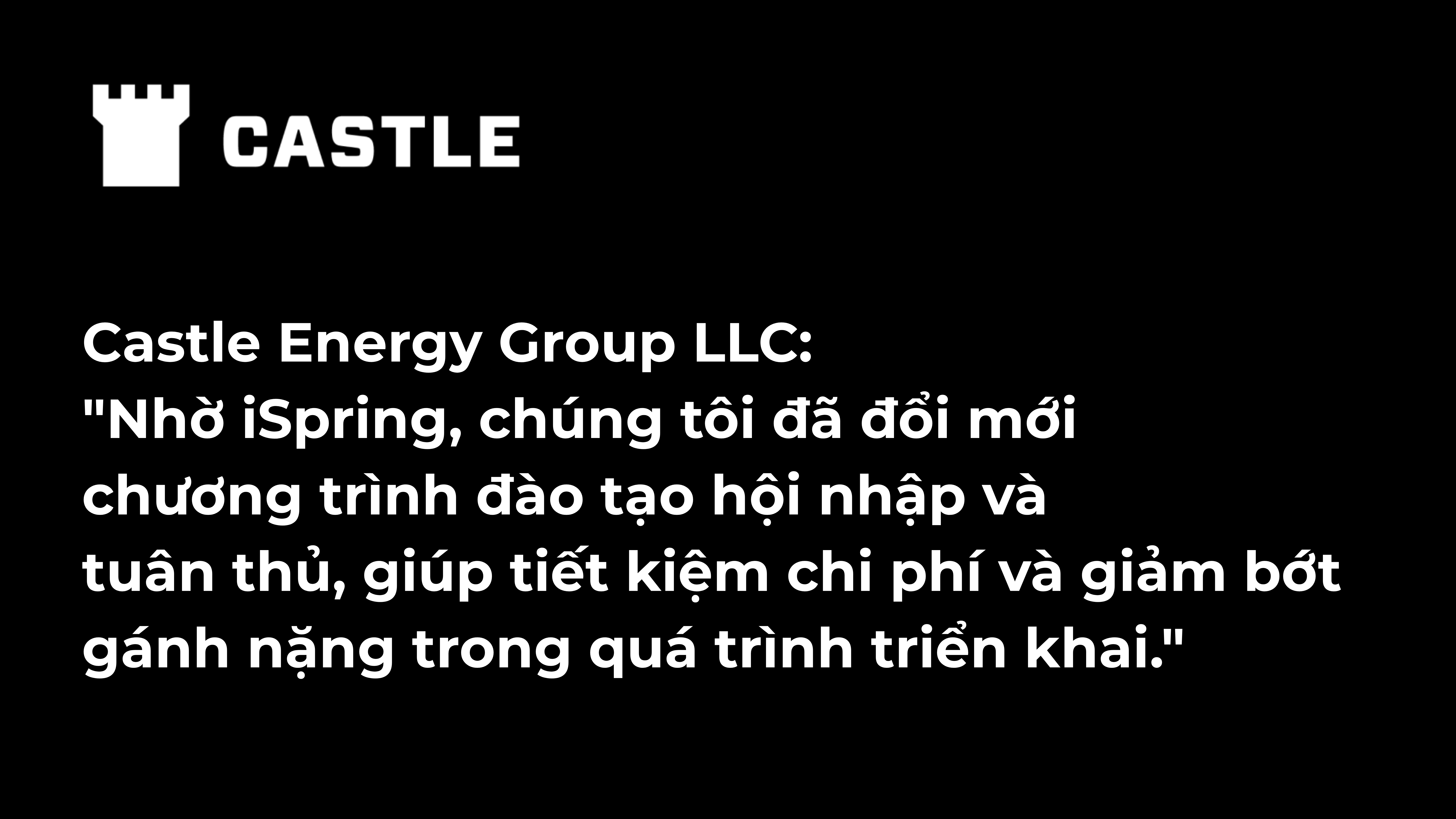 Castle Energy Group LLC: 