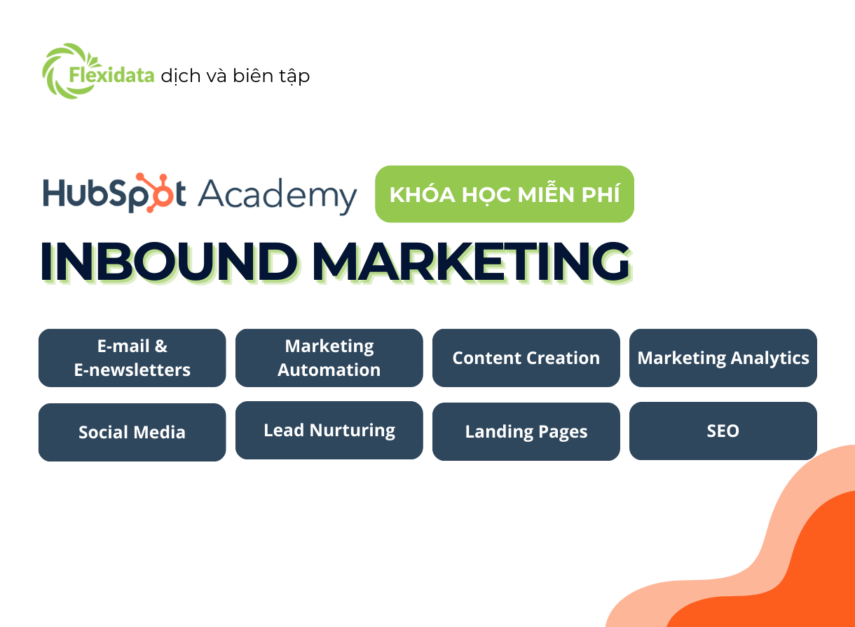 Khóa học miễn phí Inbound Marketing của HubSpot Academy