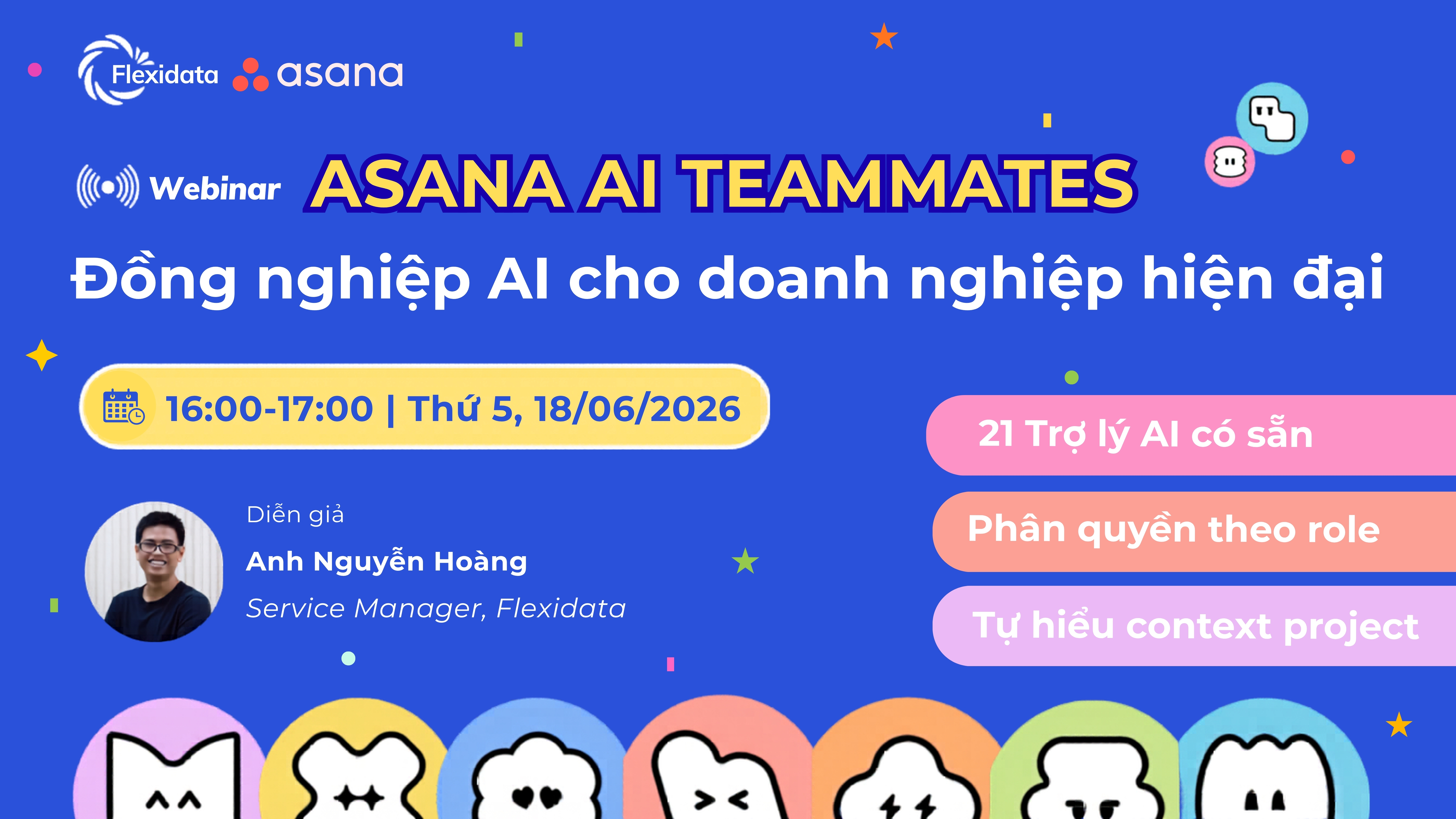 ASANA AI TEAMMATES: ĐỒNG NGHIỆP AI CHO DOANH NGHIỆP HIỆN ĐẠI